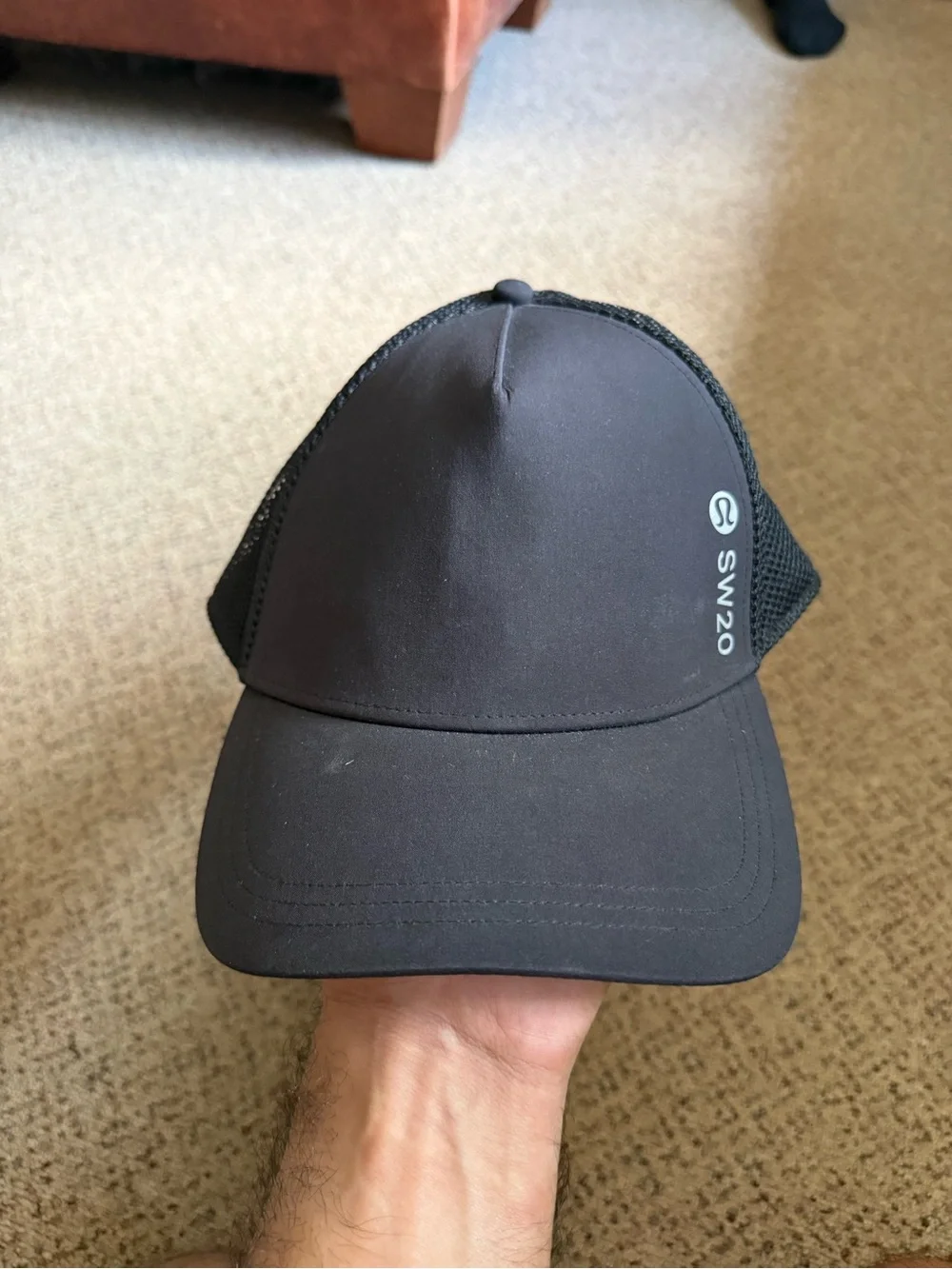 lululemon athletica Black SW2O Performance Trucker Hat